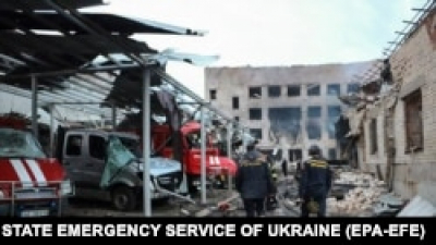 ОВА: на Дніпровщині загасили пожежі, які виникли після ракетної атаки РФ