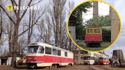 A unique World War II tram is being rescued in Kyiv (photos).