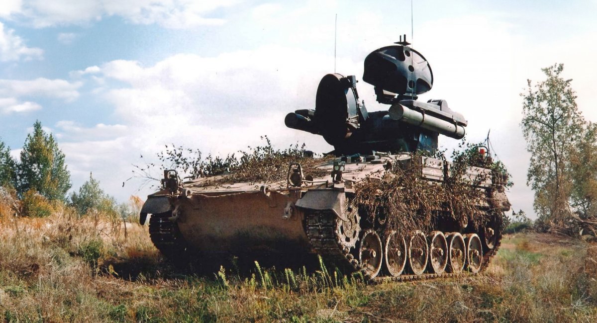 ЗРК Roland на шасі Marder